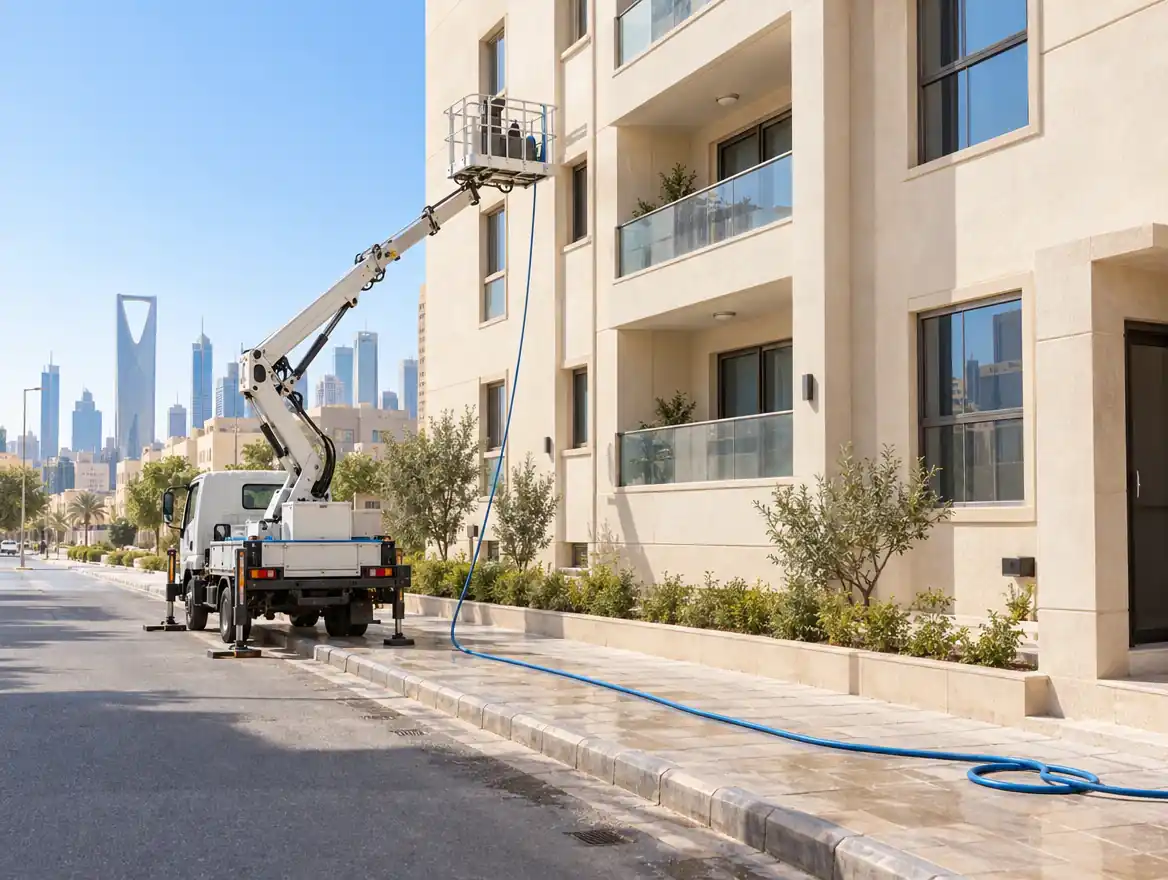Illustrative image for Building exterior cleaning