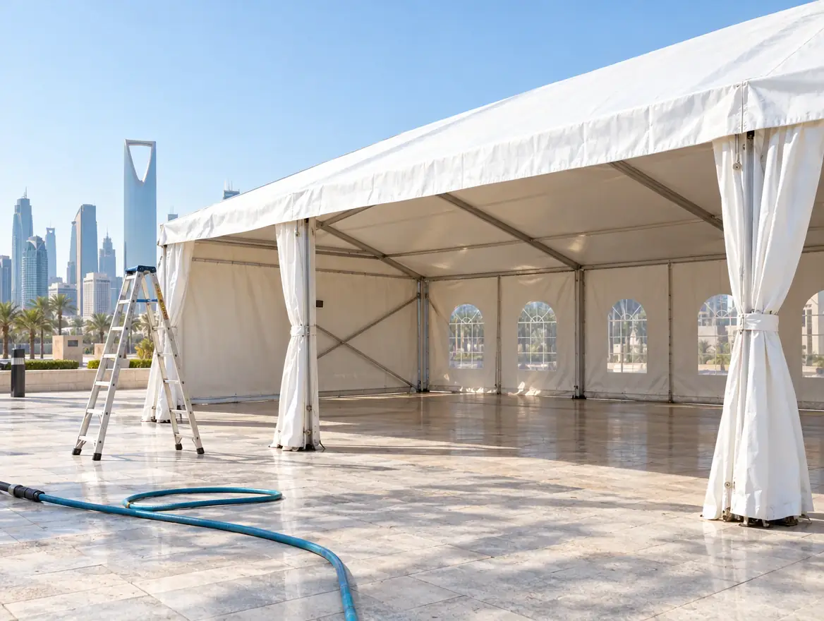 Illustrative image for Tent cleaning