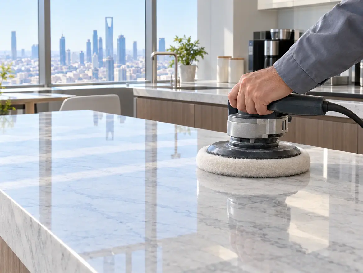 Illustrative image for Engineered marble polishing
