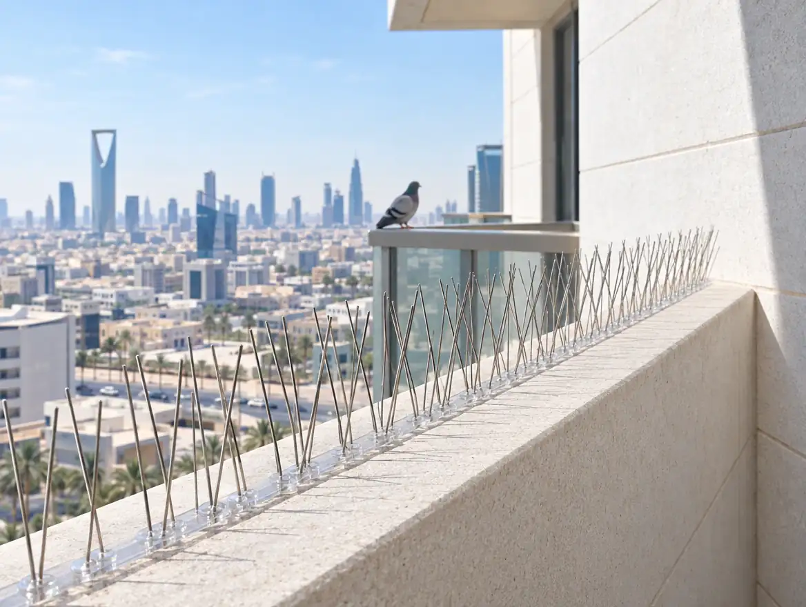صورة توضيحية لخدمة مكافحة الحمام والطيور