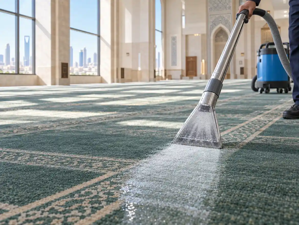 Illustrative image for Mosque carpeting wash
