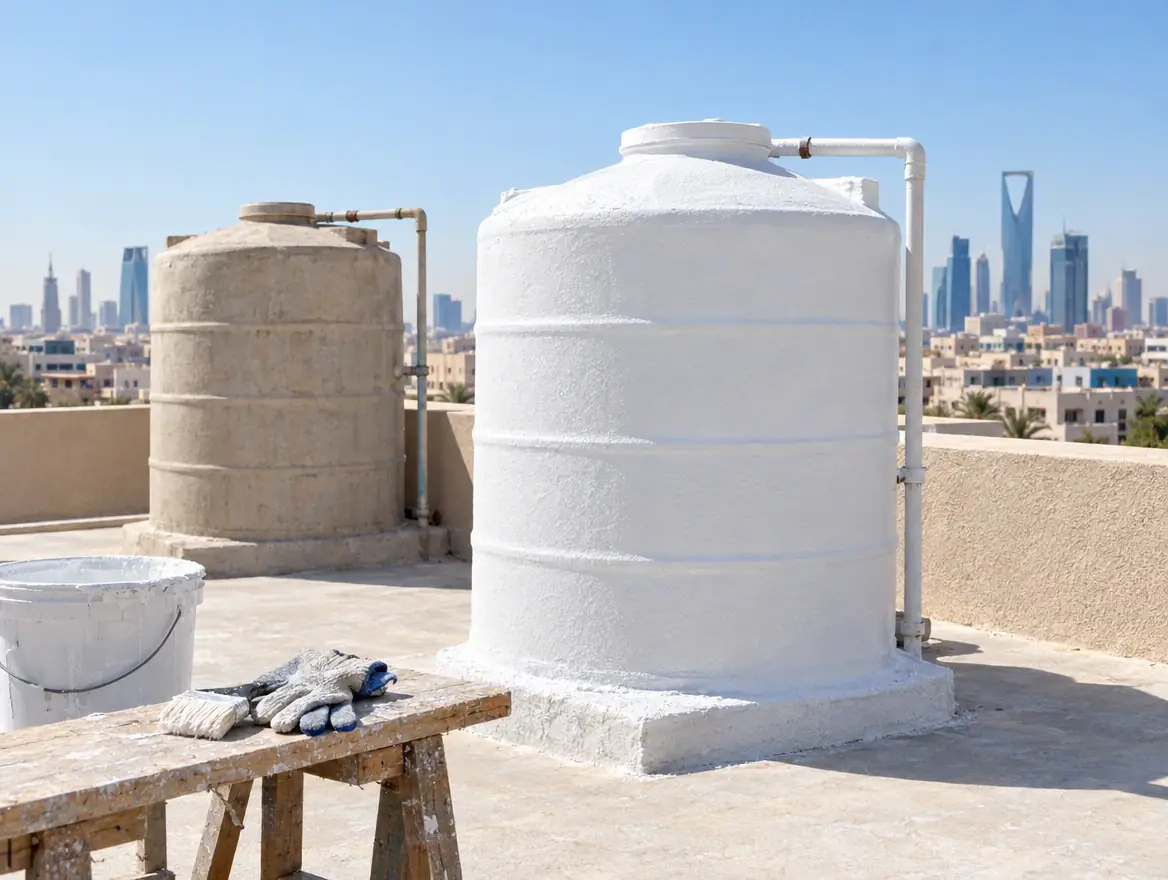 Illustrative image for Rooftop-tank insulation