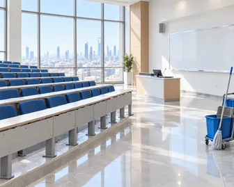 صورة توضيحية لخدمة تنظيف المدارس والجامعات